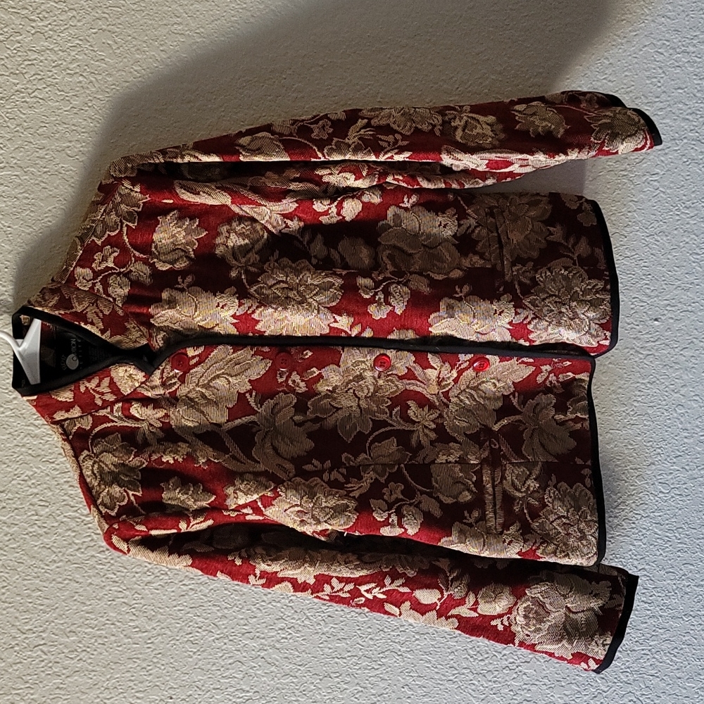 Petite Medium First Option Button Up Jacket